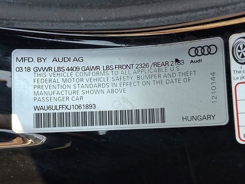 Used 2018 Audi A3 2.0T Premium w/ Convenience Package image 27