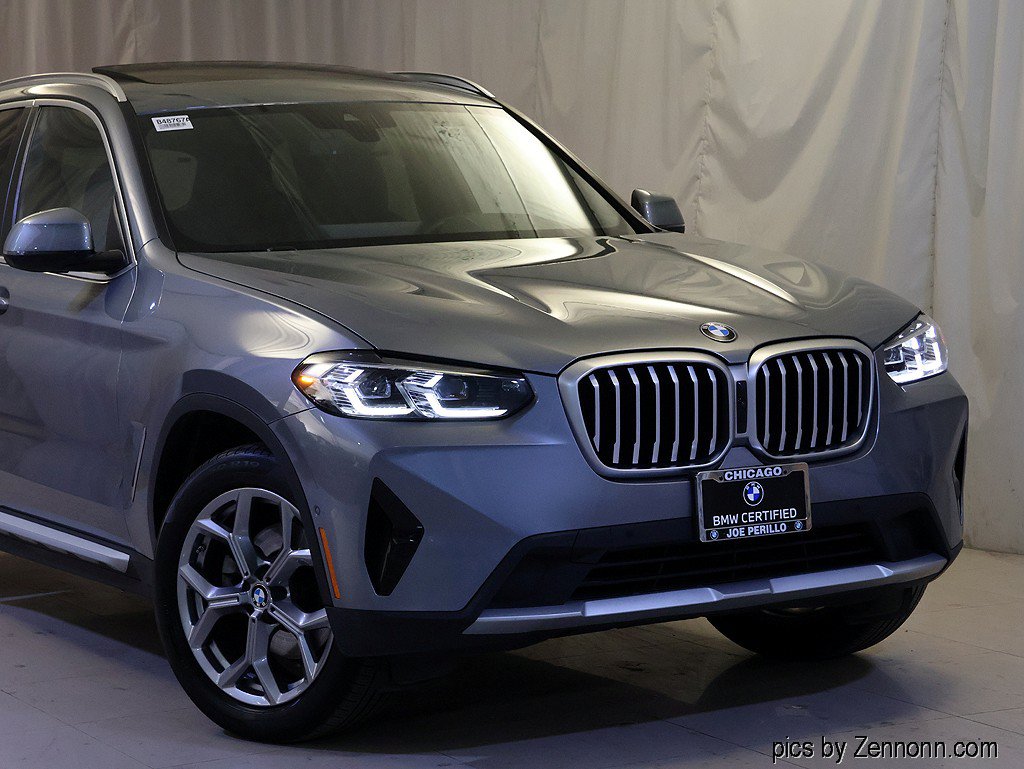 Certified 2023 BMW X3 xDrive30i w/ Premium Package w/ZPA AWD/4WD image 2