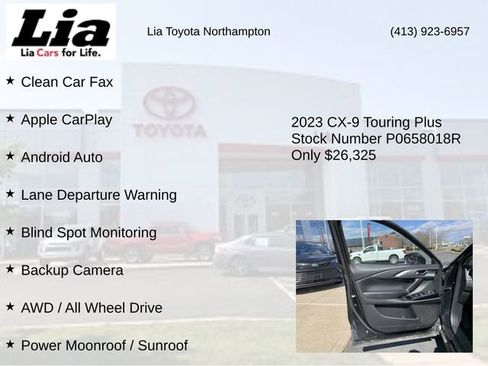 Used 2023 MAZDA CX-9 Touring Plus image 7