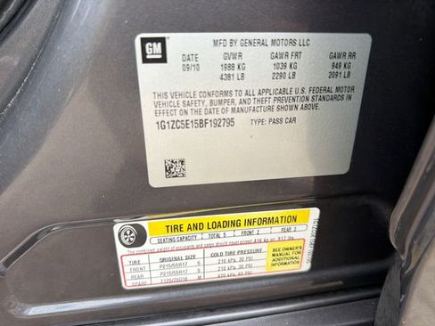 Used 2011 Chevrolet Malibu LT w/ Power Convenience Package FWD image 25