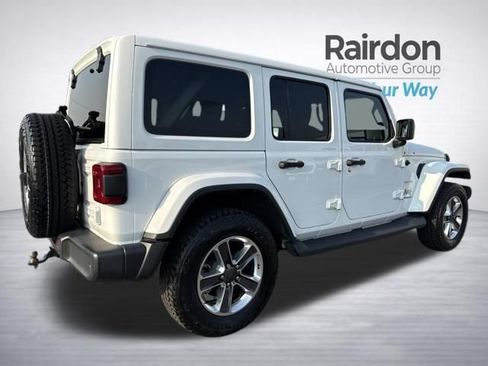 Used 2020 Jeep Wrangler Unlimited Sahara w/ LED Lighting Group AWD/4WD image 7