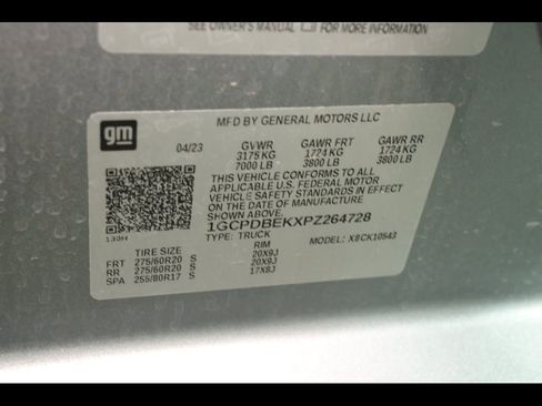 Used 2023 Chevrolet Silverado 1500 Custom w/ LPO, Dark Essentials Package AWD/4WD image 33