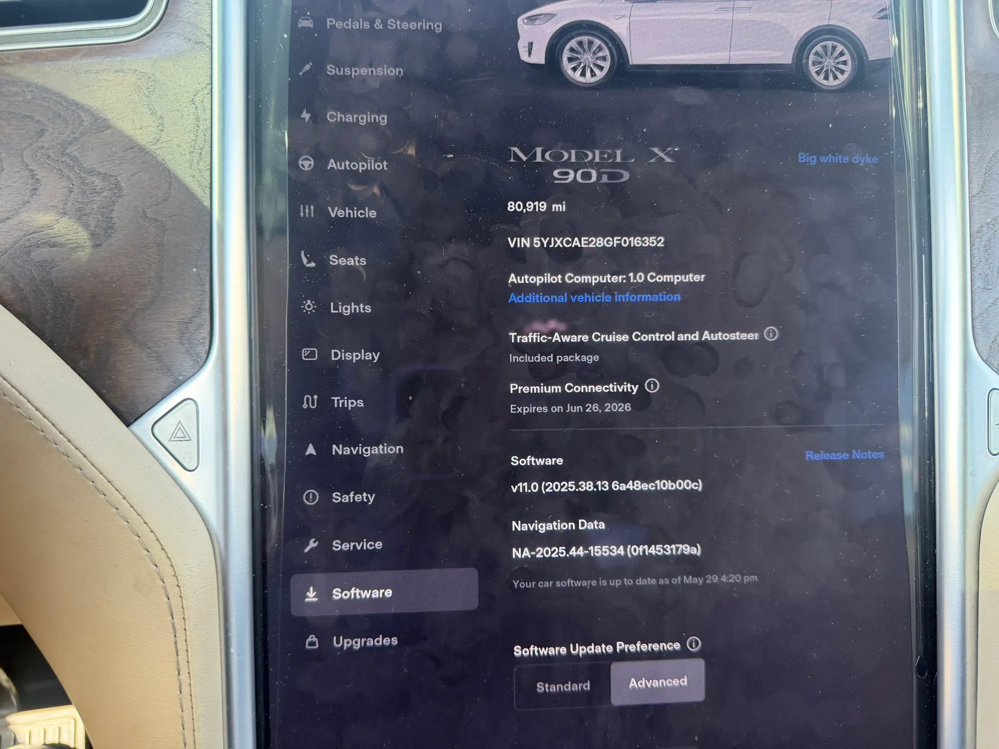 Used 2016 Tesla Model X 90D AWD/4WD image 11