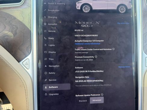 Used 2016 Tesla Model X 90D AWD/4WD image 11