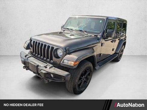 Used 2019 Jeep Wrangler Unlimited Sahara AWD/4WD image 1