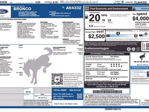 New 2026 Ford Bronco Big Bend AWD/4WD image 27