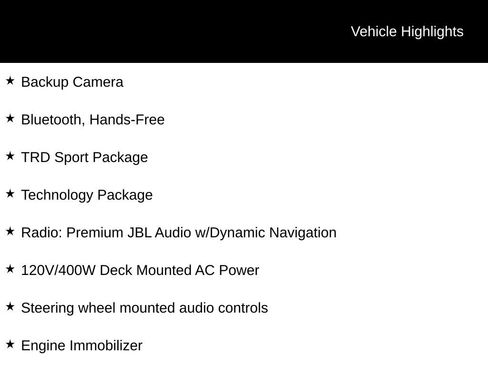 Certified 2023 Toyota Tacoma TRD Sport w/ Technology Package AWD/4WD image 6
