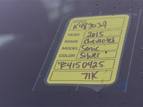 Used 2015 Chevrolet Sonic LT w/ Advanced Safety Package image 30