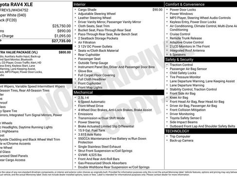 Used 2018 Toyota RAV4 XLE w/ Plus Extra Value Package image 16