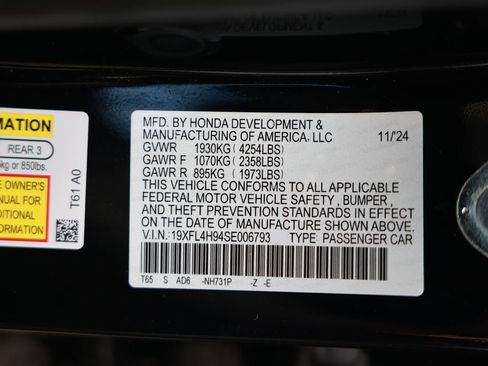 Used 2025 Honda Civic Sport Touring image 34