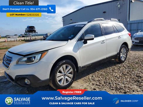 Used 2015 Subaru Outback 2.5i Premium AWD/4WD image 1