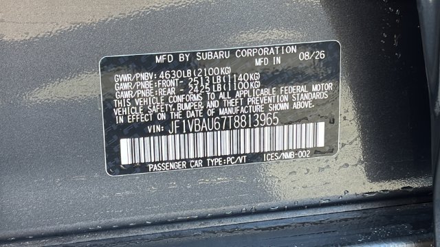 New 2026 Subaru WRX GT AWD/4WD image 27