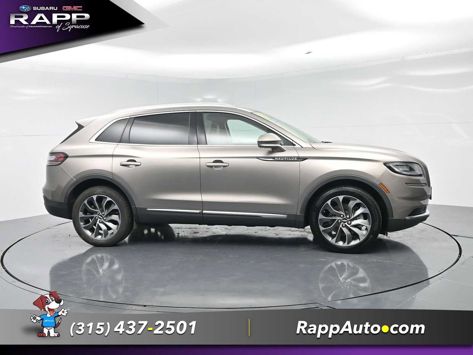 Used 2021 Lincoln Nautilus Reserve AWD/4WD image 3