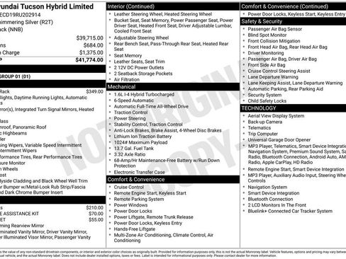 Used 2024 Hyundai Tucson Limited AWD/4WD image 34