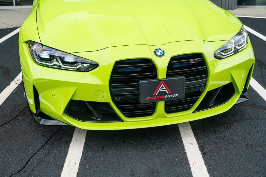 Used 2021 BMW M3 Competition w/ M Carbon Exterior Package RWD image 5