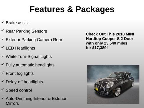 Used 2018 MINI Cooper S FWD image 21