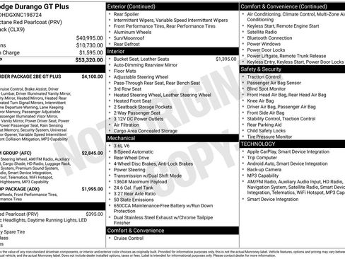 Used 2022 Dodge Durango GT RWD image 2