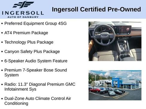 Used 2025 GMC Canyon AT4 w/ Technology Plus Package image 10