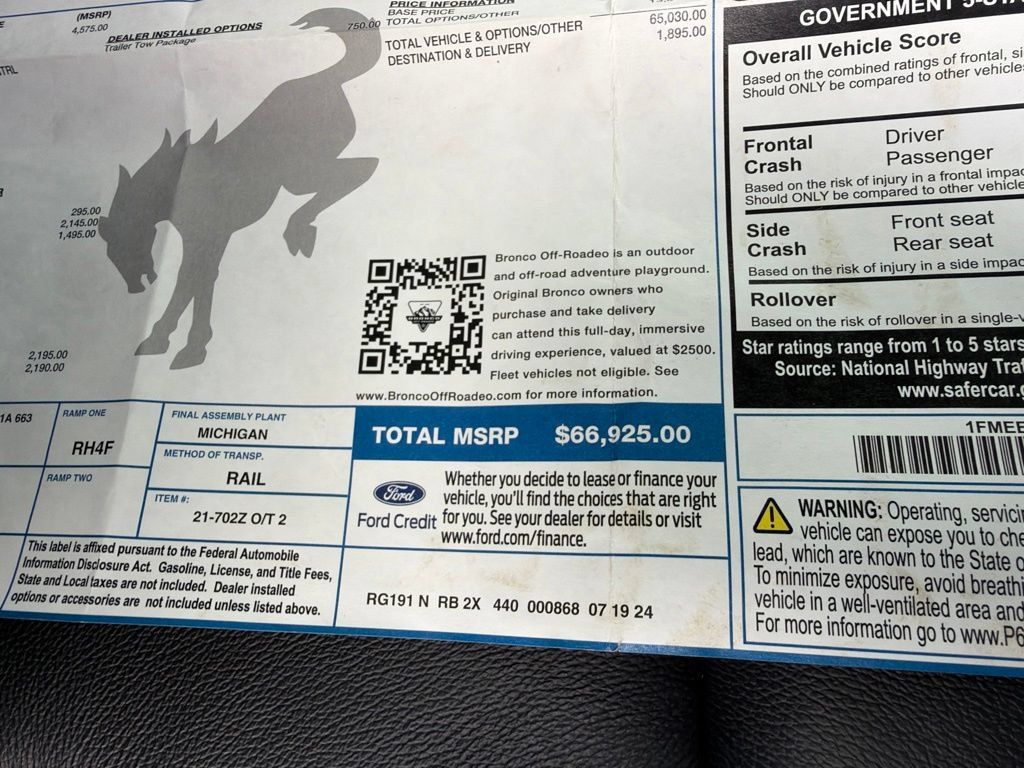 Used 2024 Ford Bronco Badlands AWD/4WD image 44