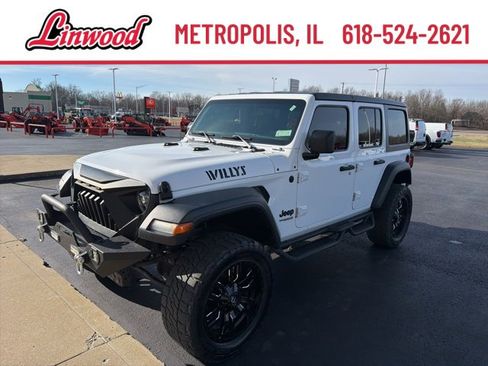 Used 2020 Jeep Wrangler Unlimited Sport image 1