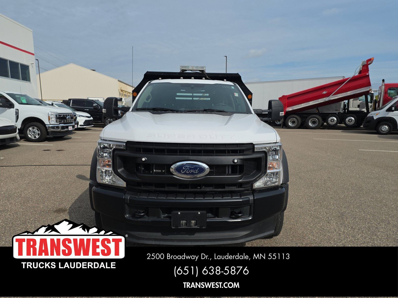 Used 2021 Ford F550 4x4 Regular Cab Super Duty w/ Power Equipment Group image 8