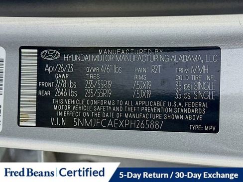 Certified 2023 Hyundai Tucson SEL w/ Convenience Package AWD/4WD image 34