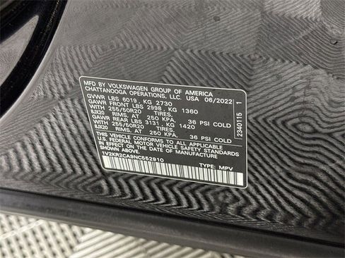 Used 2022 Volkswagen Atlas SE image 35
