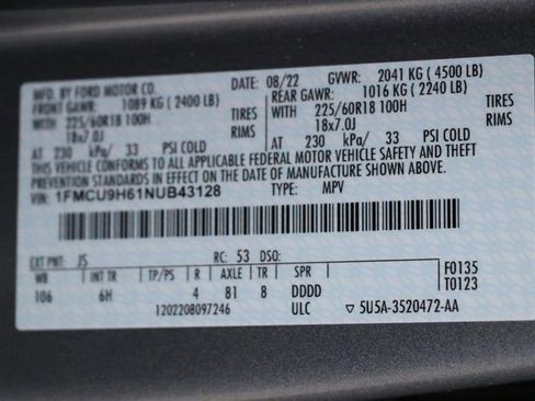 Used 2022 Ford Escape SEL AWD/4WD image 31