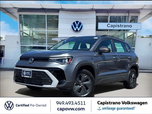 Certified 2025 Volkswagen Taos S FWD image 1