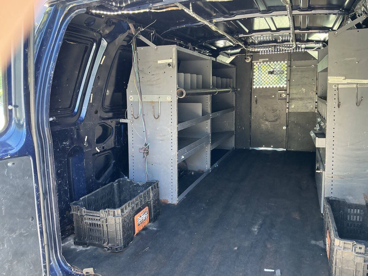 Used 2013 Ford E-350 and Econoline 350 Extended Super Duty w/ Commercial Cargo Van Pkg RWD image 24