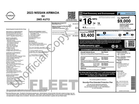 Used 2023 Nissan Armada SV image 35