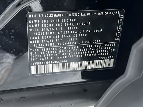 New 2025 Volkswagen Tiguan S image 26