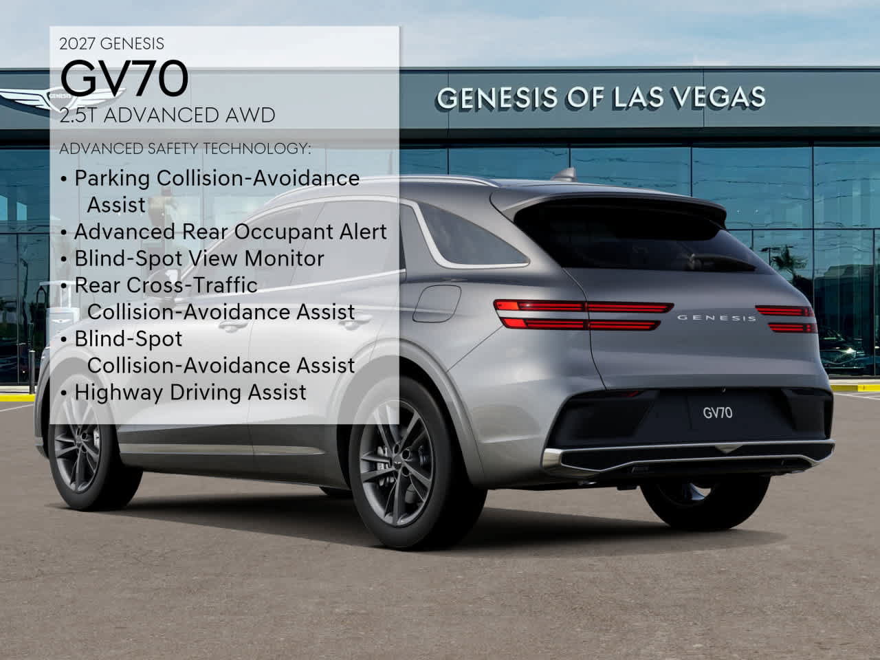 New 2027 Genesis GV70 2.5T Advanced AWD/4WD image 7