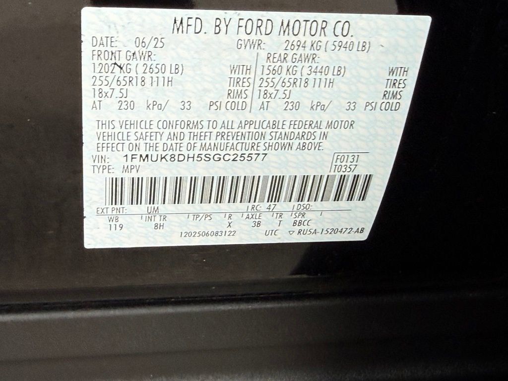 Certified 2025 Ford Explorer Active AWD/4WD image 45