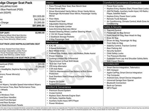 Used 2023 Dodge Charger Scat Pack w/ Plus Group RWD image 5