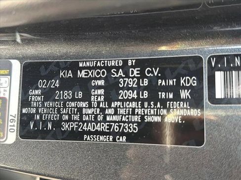 Used 2024 Kia Forte LXS image 26