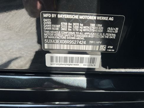 Used 2024 BMW X6 M60i w/ Climate Comfort Package AWD/4WD image 37