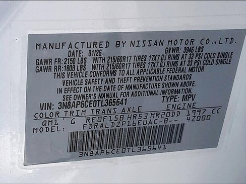 New 2026 Nissan Kicks SV w/ SV Premium Package image 8