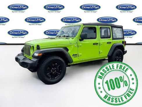 Used 2021 Jeep Wrangler Unlimited Sport AWD/4WD image 3