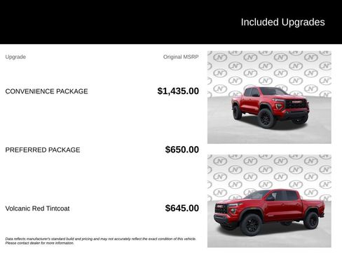 New 2026 GMC Canyon Elevation w/ Convenience Package AWD/4WD image 3