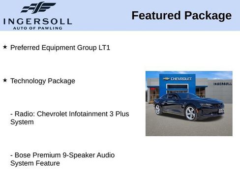 Used 2023 Chevrolet Camaro LT w/ Technology Package RWD image 15
