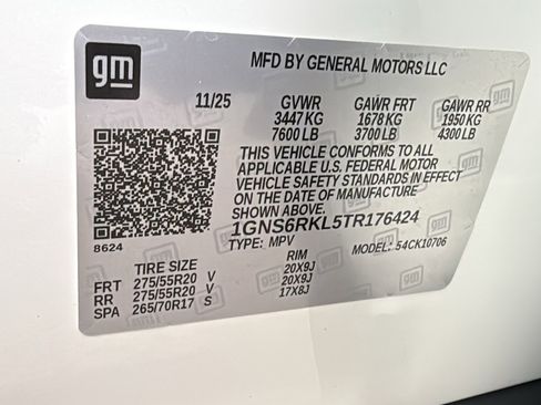 New 2026 Chevrolet Tahoe RST w/ RST Performance Edition image 31