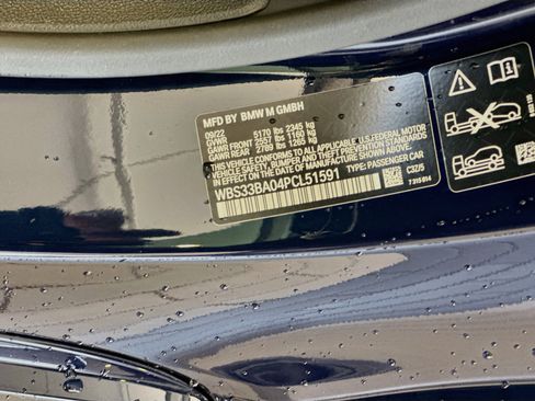 Used 2023 BMW M4 xDrive Competition w/ Parking Assistance Package AWD/4WD image 30