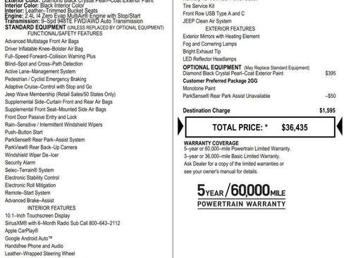 Used 2022 Jeep Compass Limited AWD/4WD image 8