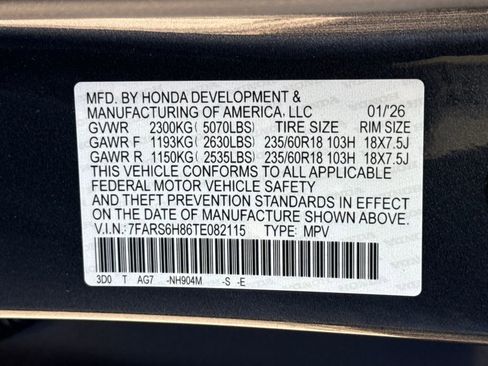 New 2026 Honda CR-V Sport-L image 28