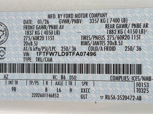 Certified 2026 Ford F150 Platinum AWD/4WD image 51