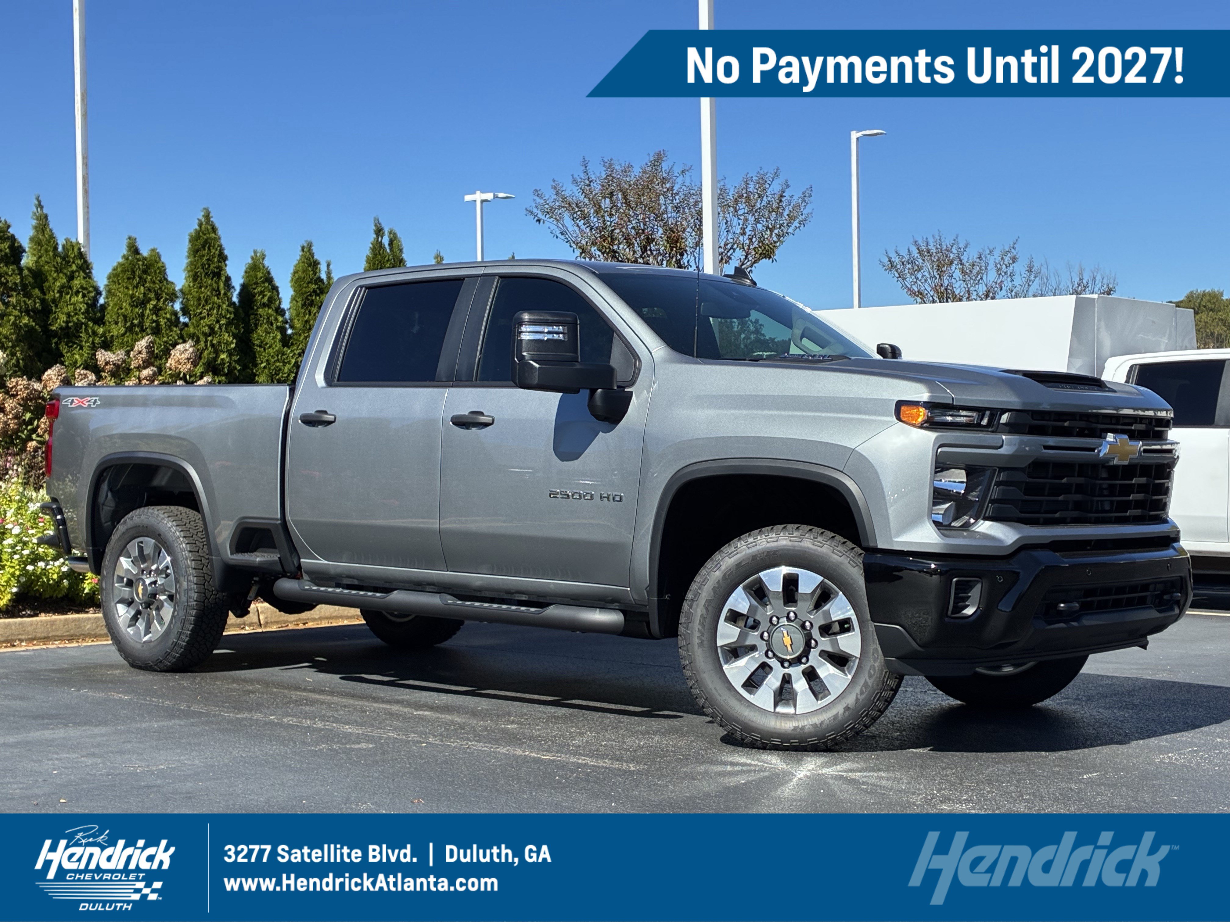 New 2026 Chevrolet Silverado 2500 Custom w/ Custom Value Package AWD/4WD image 1
