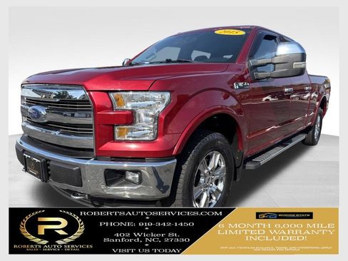 Used 2015 Ford F150 Lariat AWD/4WD image 1