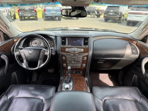 Used 2017 Nissan Armada Platinum w/ Captain Seat Package AWD/4WD image 2