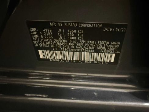 Certified 2023 Subaru Impreza 2.0i image 37